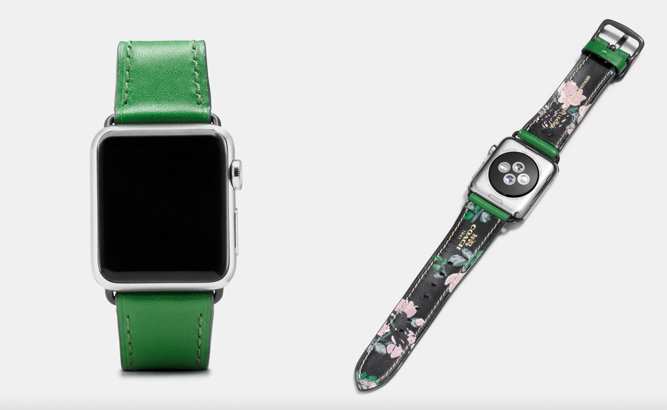 米coach Apple Watch用バンドの春モデルを販売開始 恐竜のイラストが特徴的な Rexy Leather Watch Strap など Corriente Top