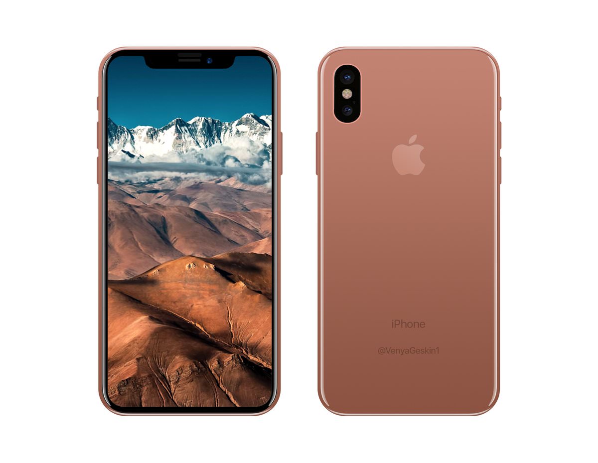 2018年1月～3月に「iPhone X」ローズゴールドモデルが発売か 