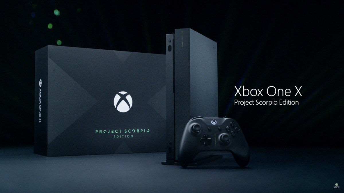 Xbox One X 米国など海外で予約受付開始 限定版 Project Scorpio Edition も発表 Corriente Top