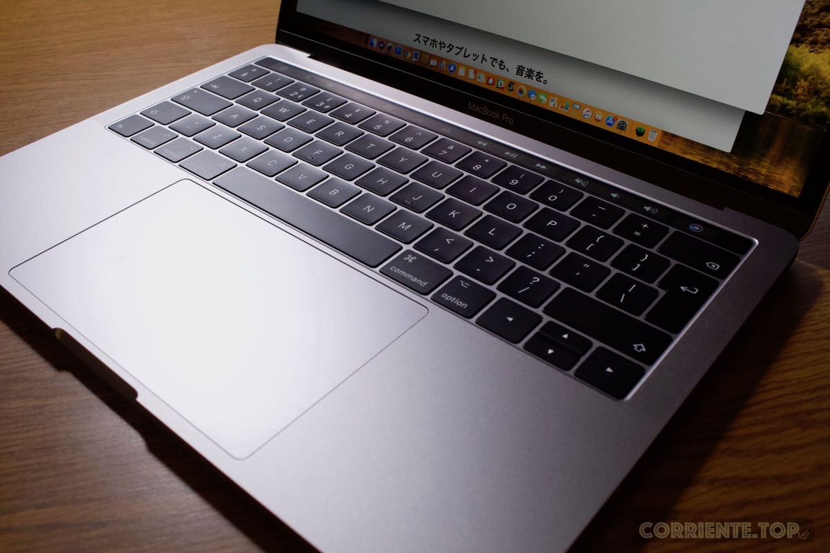 MacBook Pro 2018の第3世代バタフライ式キーボードは静音性に優れるが 