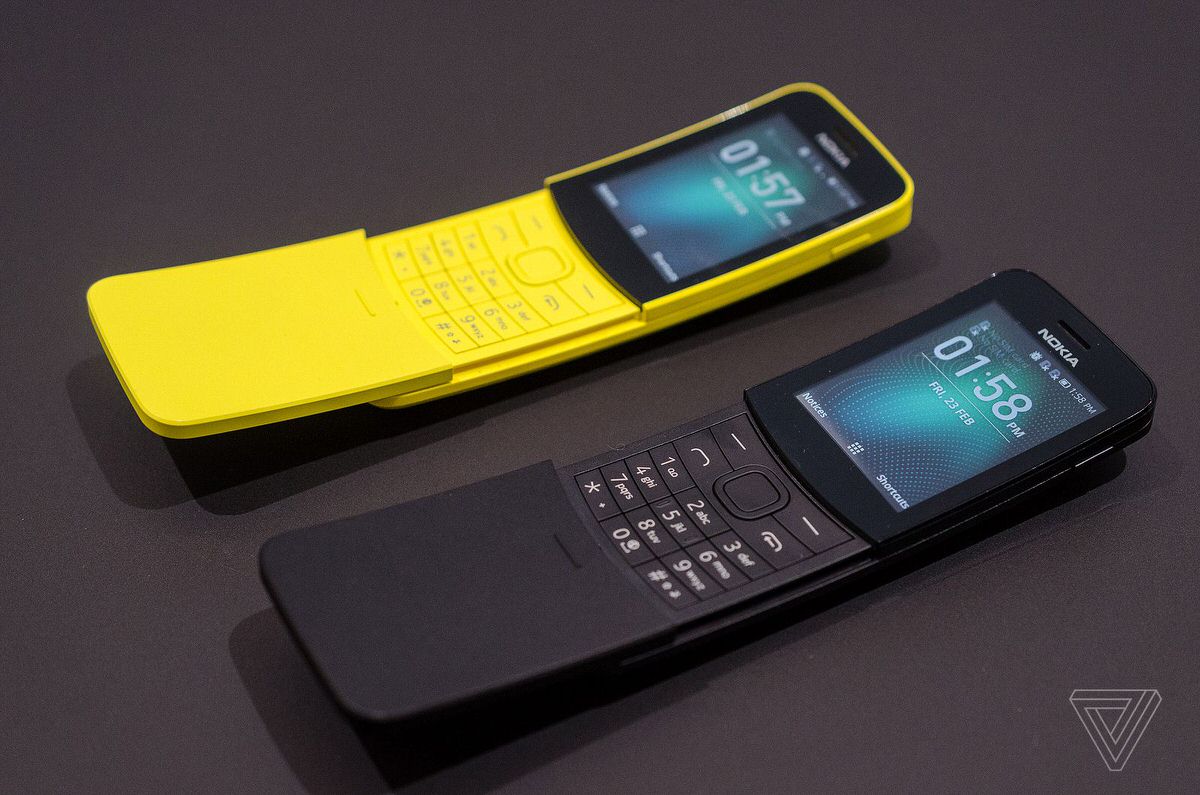 Nokiaのバナナフォン「Nokia 8110」が22年ぶりに帰ってきた！キアヌ 