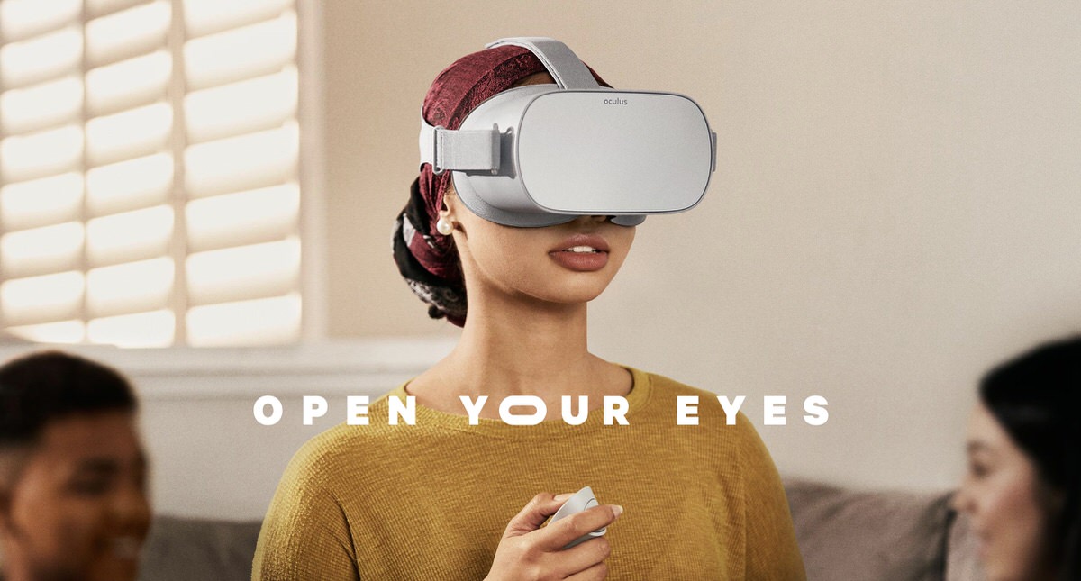 Oculus Go コントローラーフリーモード が実装予定 視線でコンテンツ