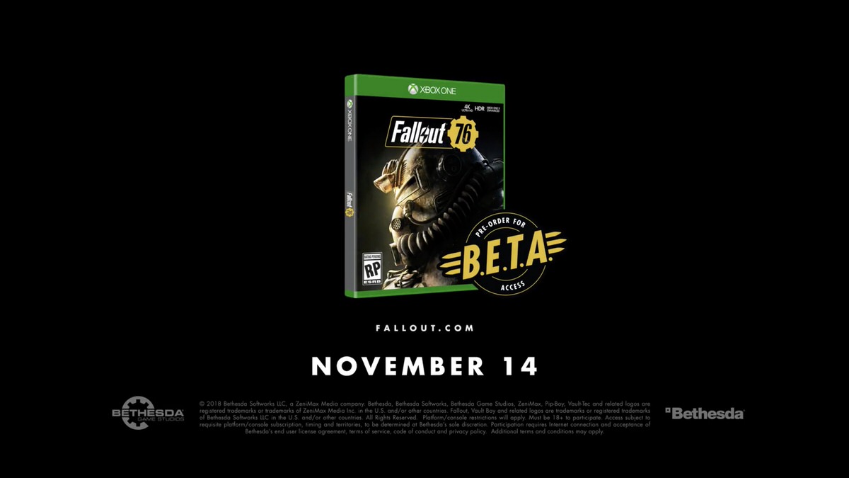 Fallout 76 が11月14日発売決定 完全オンラインタイトルに Corriente Top