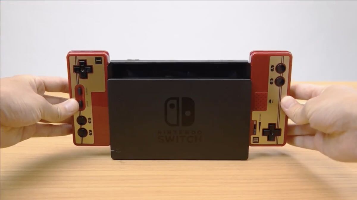 Nintendo Switch用ファミコン風コントローラーが発売に Nintendo