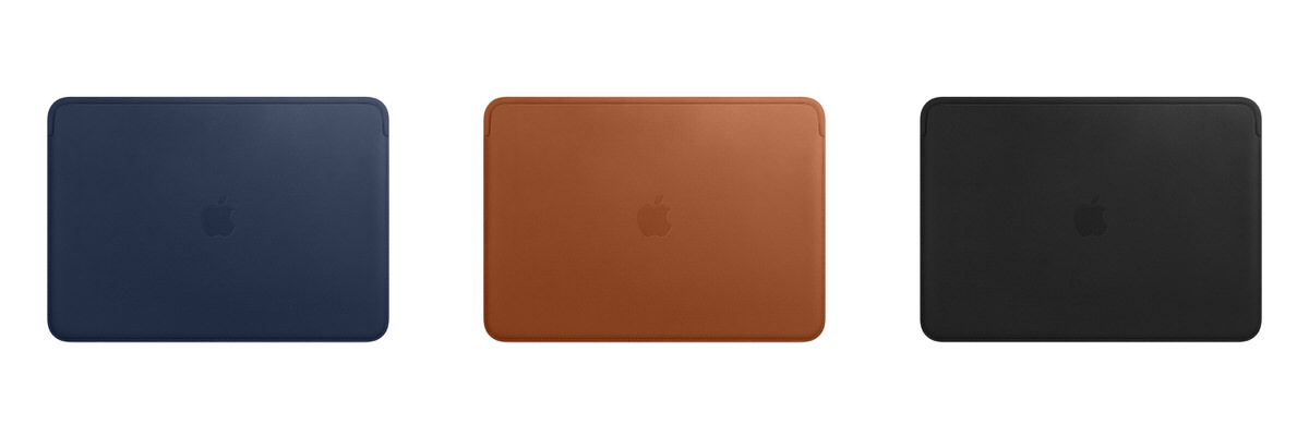 新型MacBook Air、MacBook Pro用の純正レザースリーブがAppleから発売 