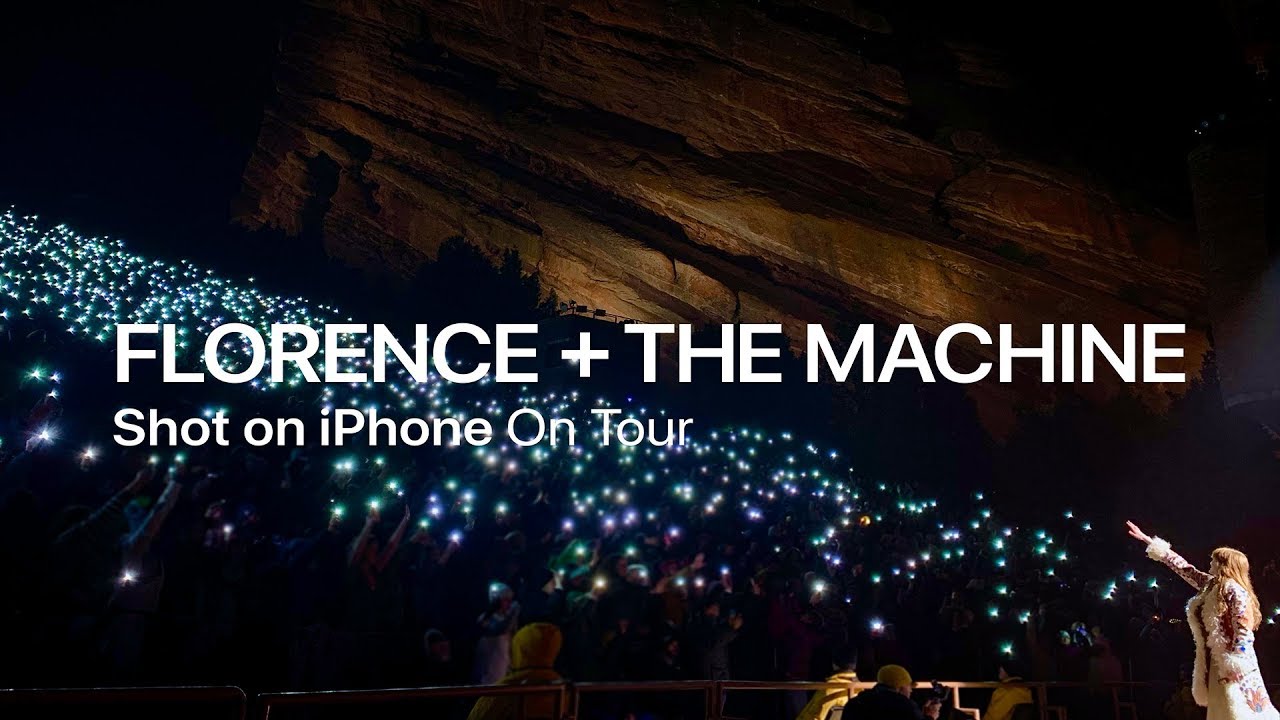 Apple Shot On Iphoneの新cmシリーズ On Tour 公開 Florence The Machineなど著名アーティストのライブツアーをiphoneで撮影 Corriente Top