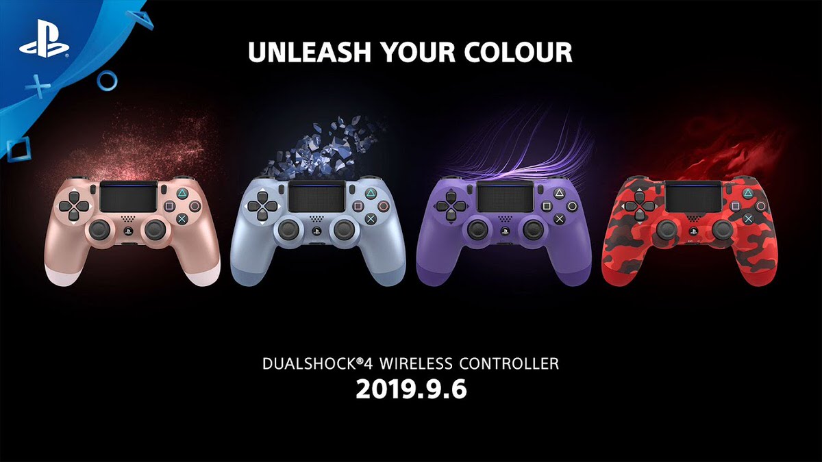 SIE、PS4コントローラー ｢DUALSHOCK4｣ の新色｢ローズ・ゴールド