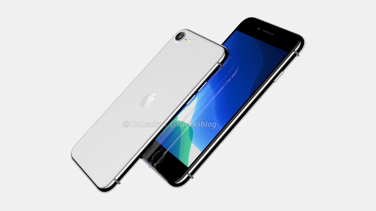 Iphone 9 Iphone Se 2 のレンダリング画像が公開 背面は擦りガラス仕様か Corriente Top