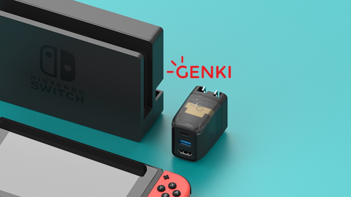 GENKI Dock レビュー Nintendo Switchの純正ドックを置き換える夢のアダプタ