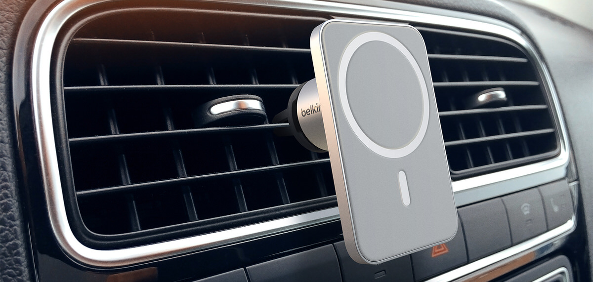 Belkin Iphone 12のmagsafeを採用したワイヤレス充電器と車用磁気スタンドを発表 年冬に発売予定 Corriente Top