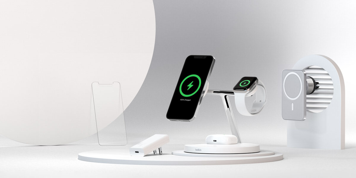 Belkin、iPhone 12のMagSafeを採用したワイヤレス充電器と車用磁気スタンドを発表。2020年冬に発売予定 |  CoRRiENTE.top