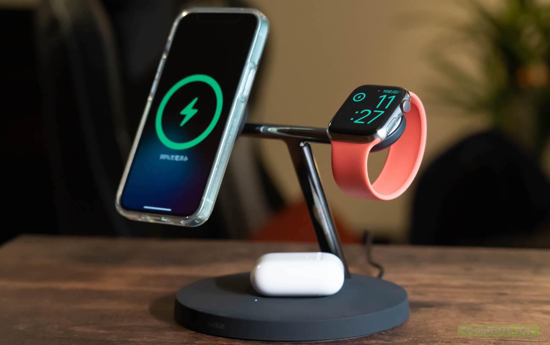 Belkinの3in1ワイヤレス充電器 ｢BOOST↑CHARGE PRO 3-in-1 Wireless