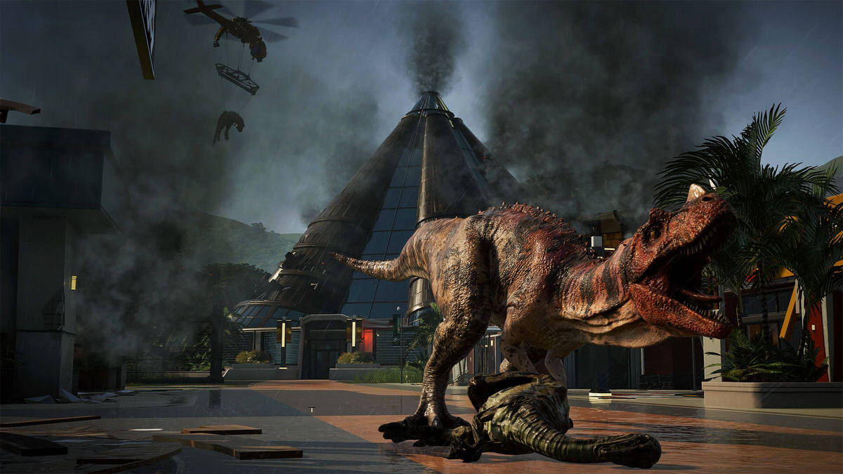 恐竜テーマパーク経営シミュ ジュラシック ワールド エボリューション Epic Gamesストアで無料配布中 1月8日午前1時まで Corriente Top