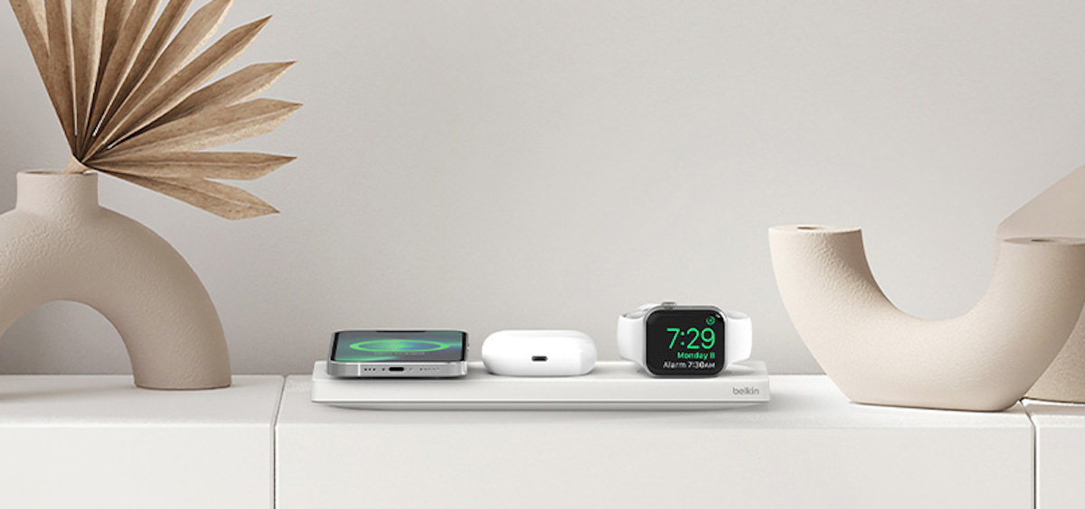 Belkin、Apple Watchの急速ワイヤレス充電器2種とMagSafe対応充電 