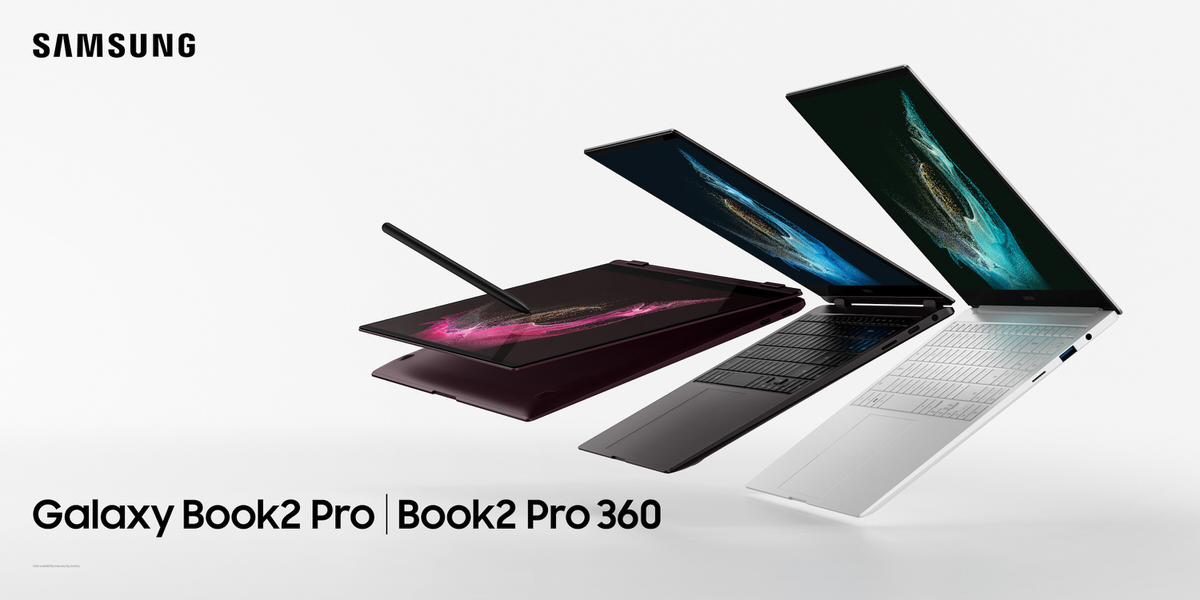 Samsung、｢Galaxy Book2 Pro｣ ｢Galaxy Book2 Pro 360｣ 発表。スペック 