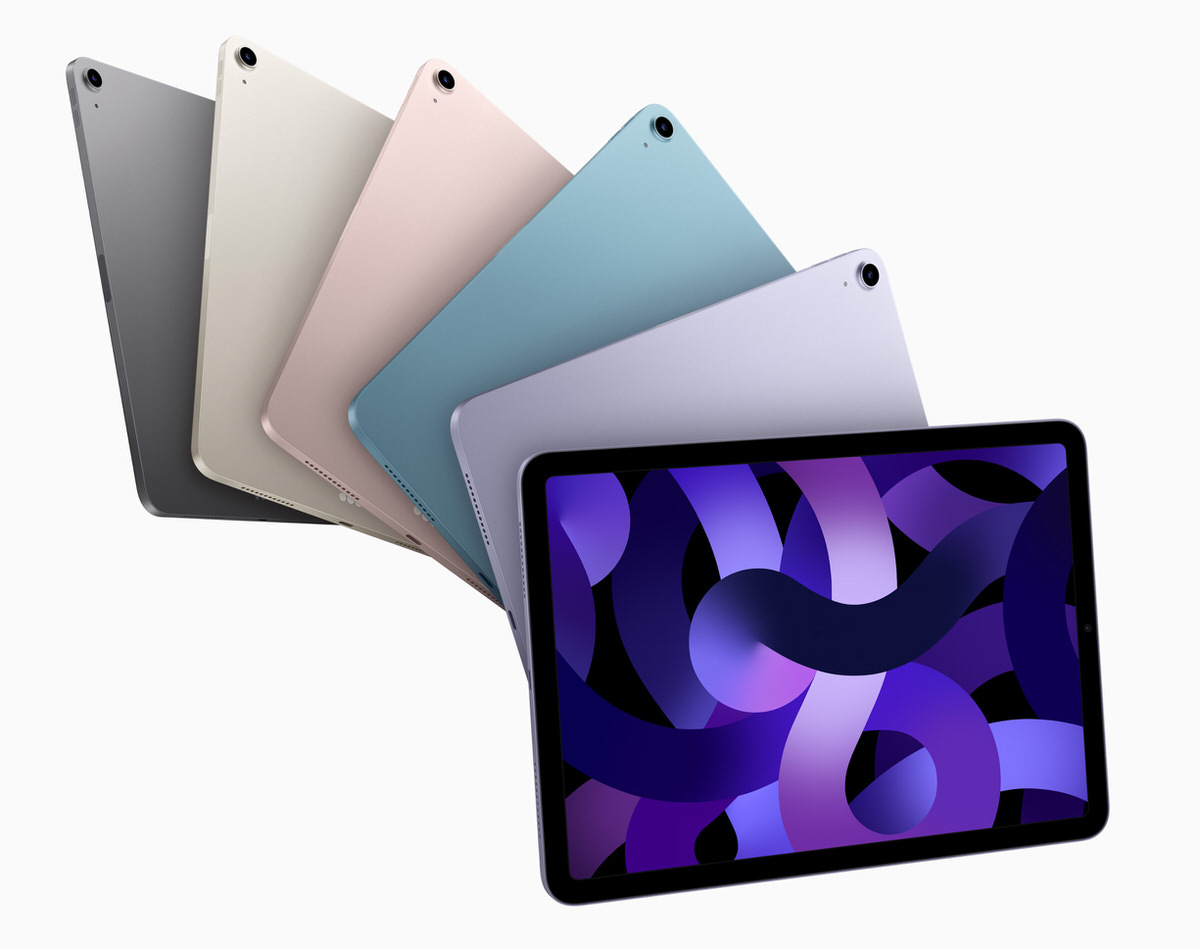 ドコモ、iPad Air(第5世代)の販売価格を発表。実質負担45,984円(税込)〜