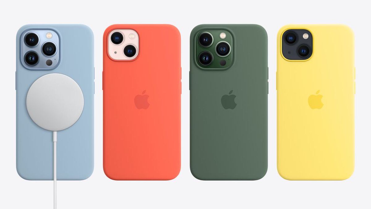 iPhone 13シリーズの純正シリコーンケースに春の新色カラー4色が追加