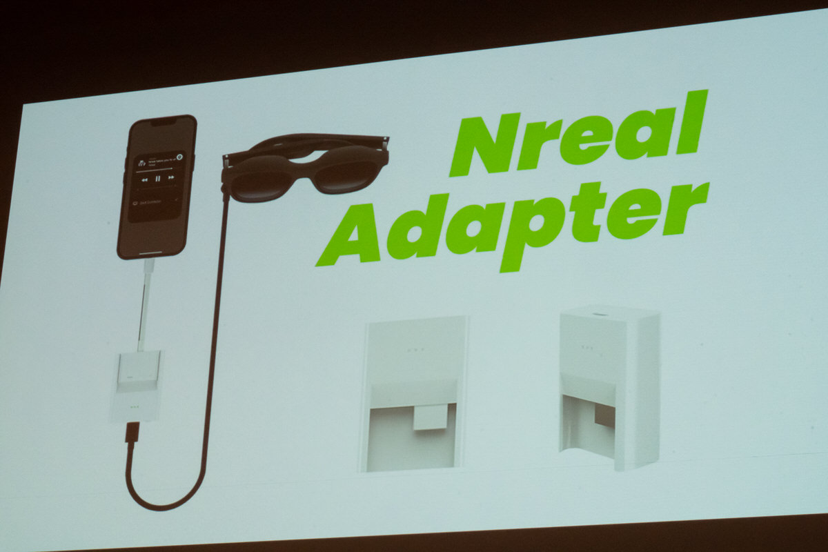 テレビ/映像機器 その他 Nreal AirをiPhoneなどと接続できる ｢Nreal Adapter｣ 9月末発売へ。3D 