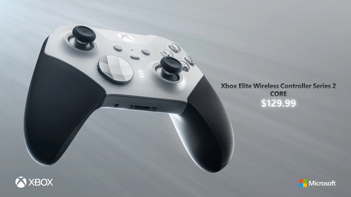 Xbox Elite ワイヤレス コントローラー シリーズ 2 – Core (ホワイト 